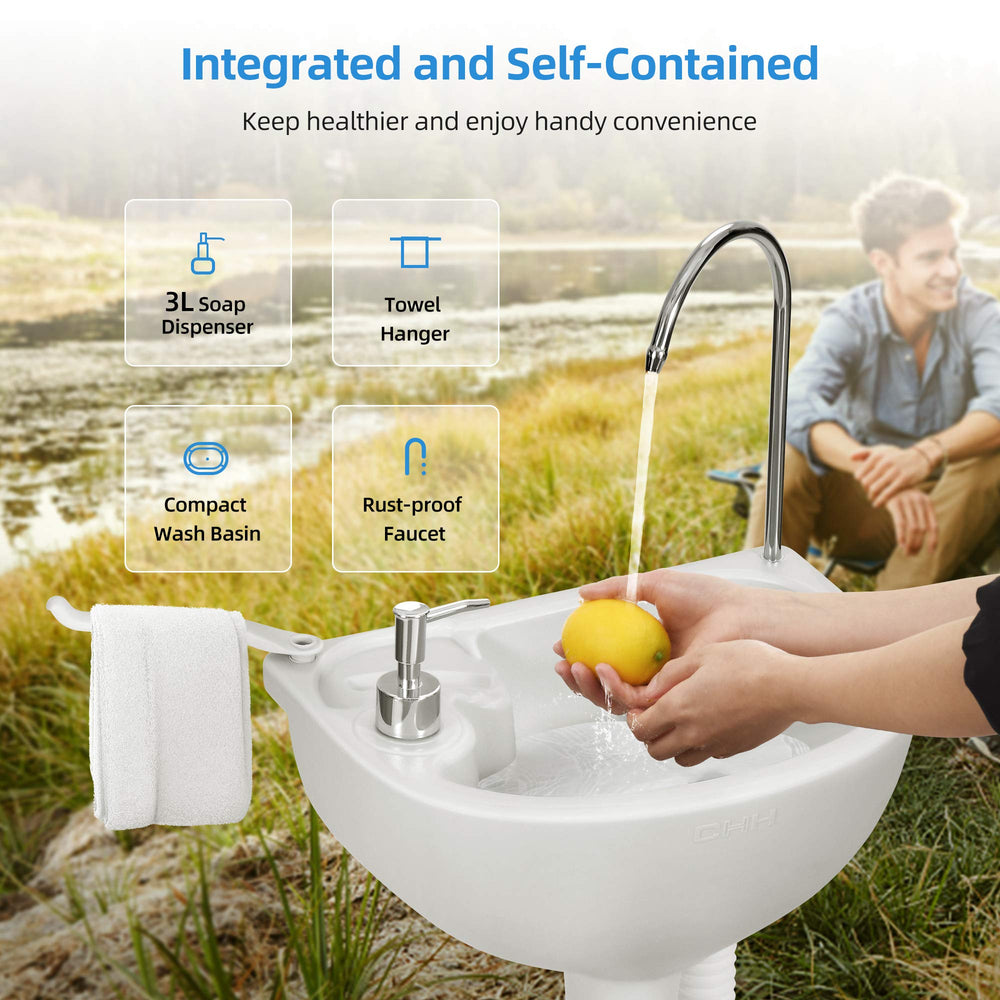YITAHOME built-in wheels and handle for effortless transport advantage