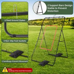 Yiwsnust adjustment hinge close-up demonstrating five-angle settings for varied trajectories