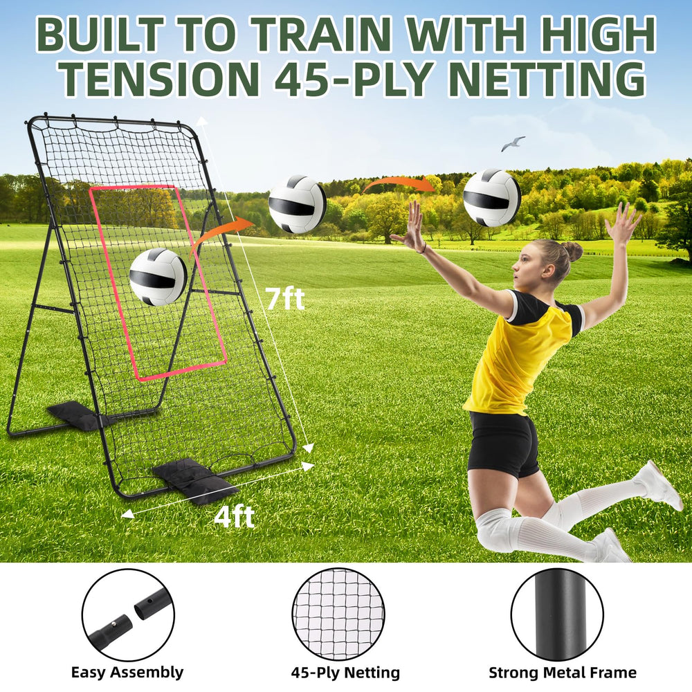 Yiwsnust rebounder folded inside carry bag illustrating portability and easy transport