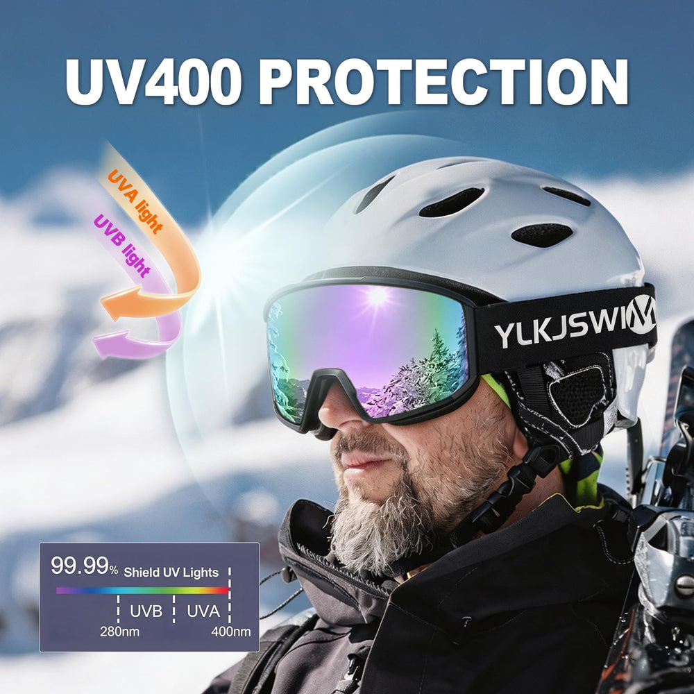 YLKJSWIM frame side profile demonstrating helmet-compatible fit and comfort