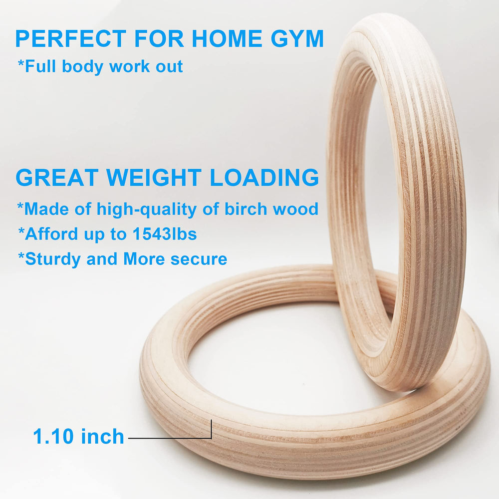 YOELVN close-up of birch ring texture for improved grip and sweat resistance