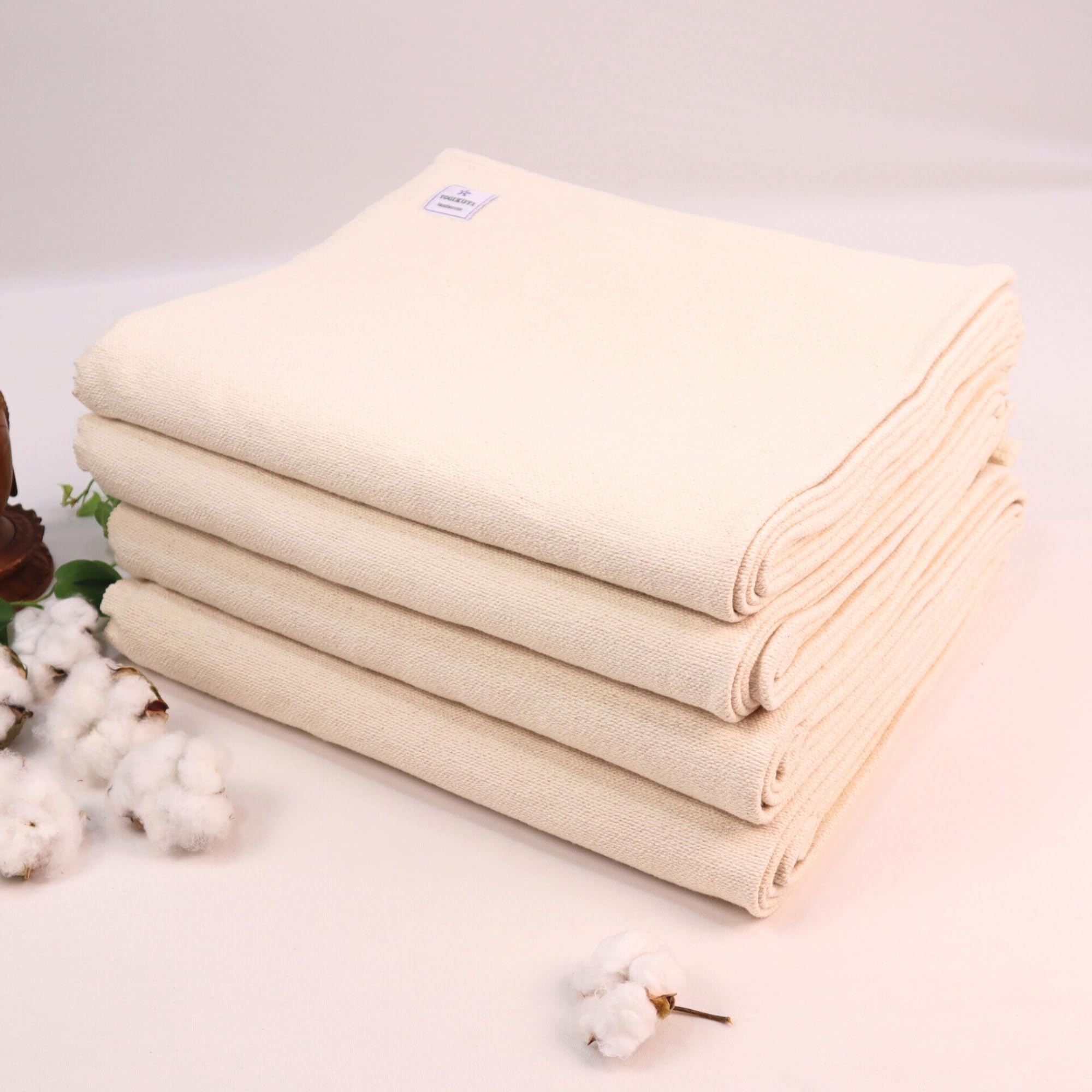 Yogikuti blanket used as beach mat outdoors showing versatile, breathable comfort