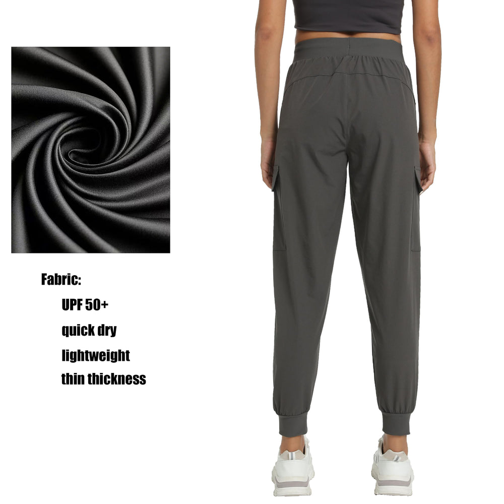 Yoglegins on model hiking trail showing lightweight, quick-dry performance