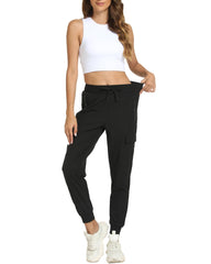 Yoglegins side zipper pocket detail securing valuables during activity