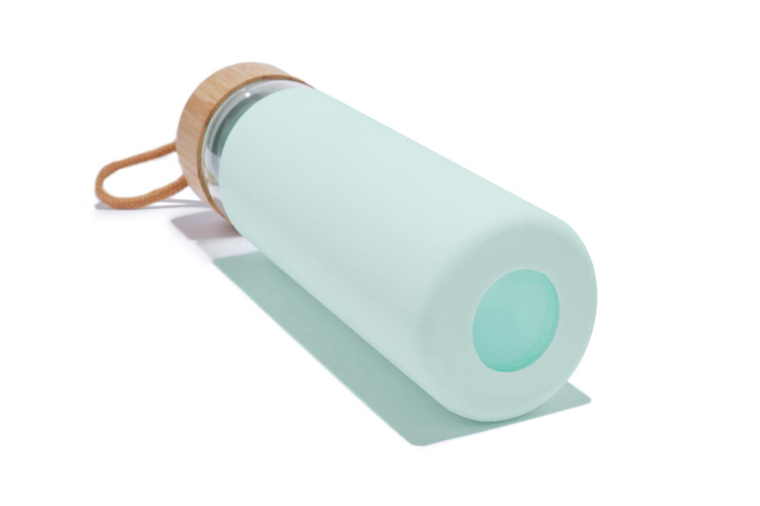 Yomious bottle inside gym bag illustrating portability and convenience benefit