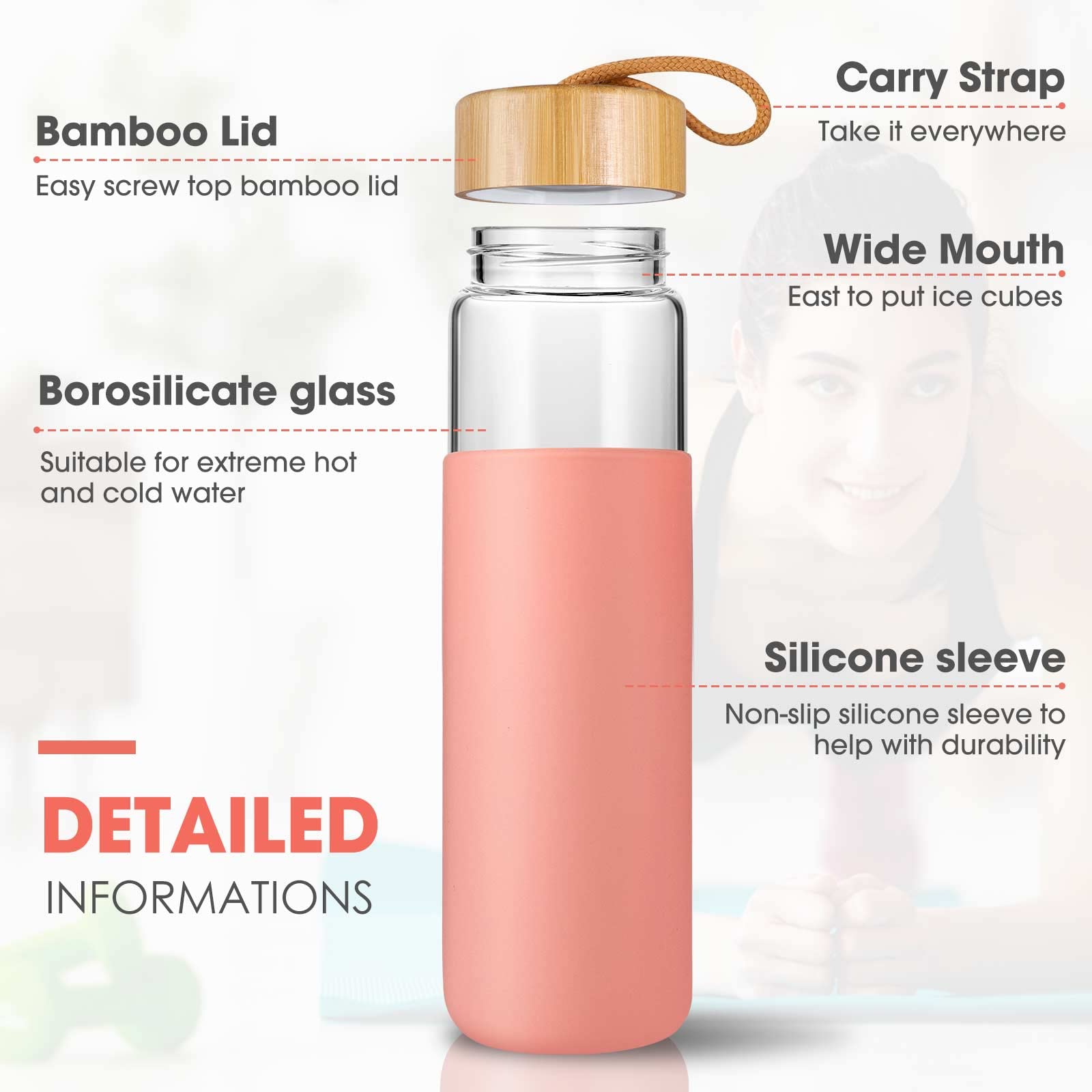 Yomious silicone sleeve close-up showing grip texture and impact protection