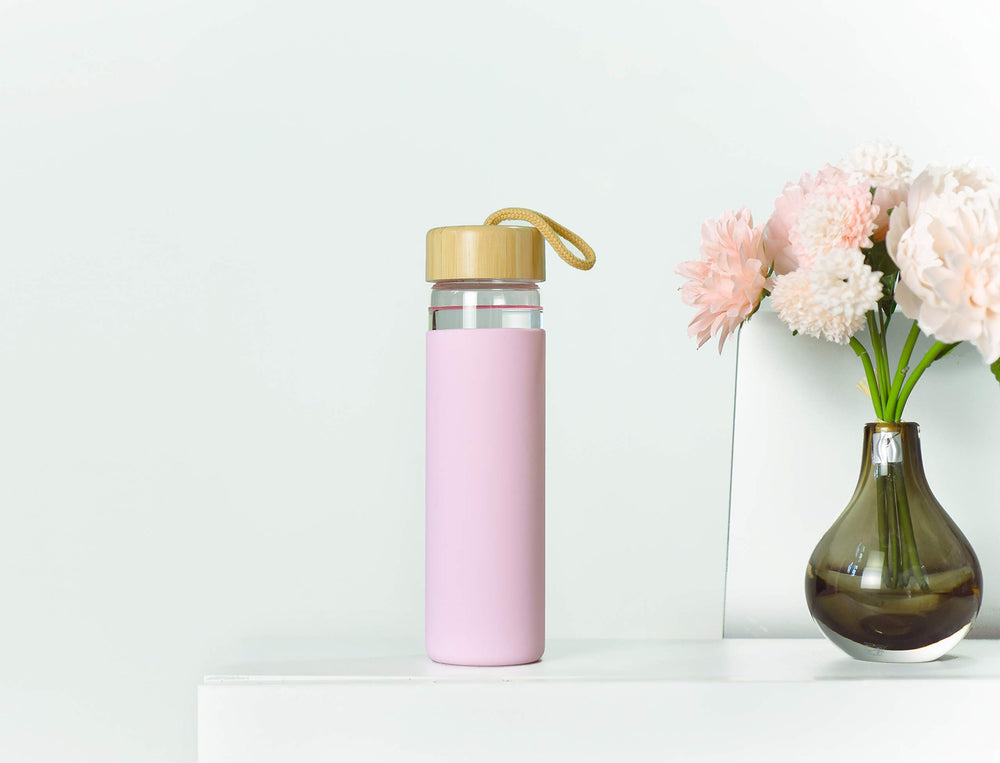Yomious with sleeve removed revealing borosilicate glass for easy cleaning