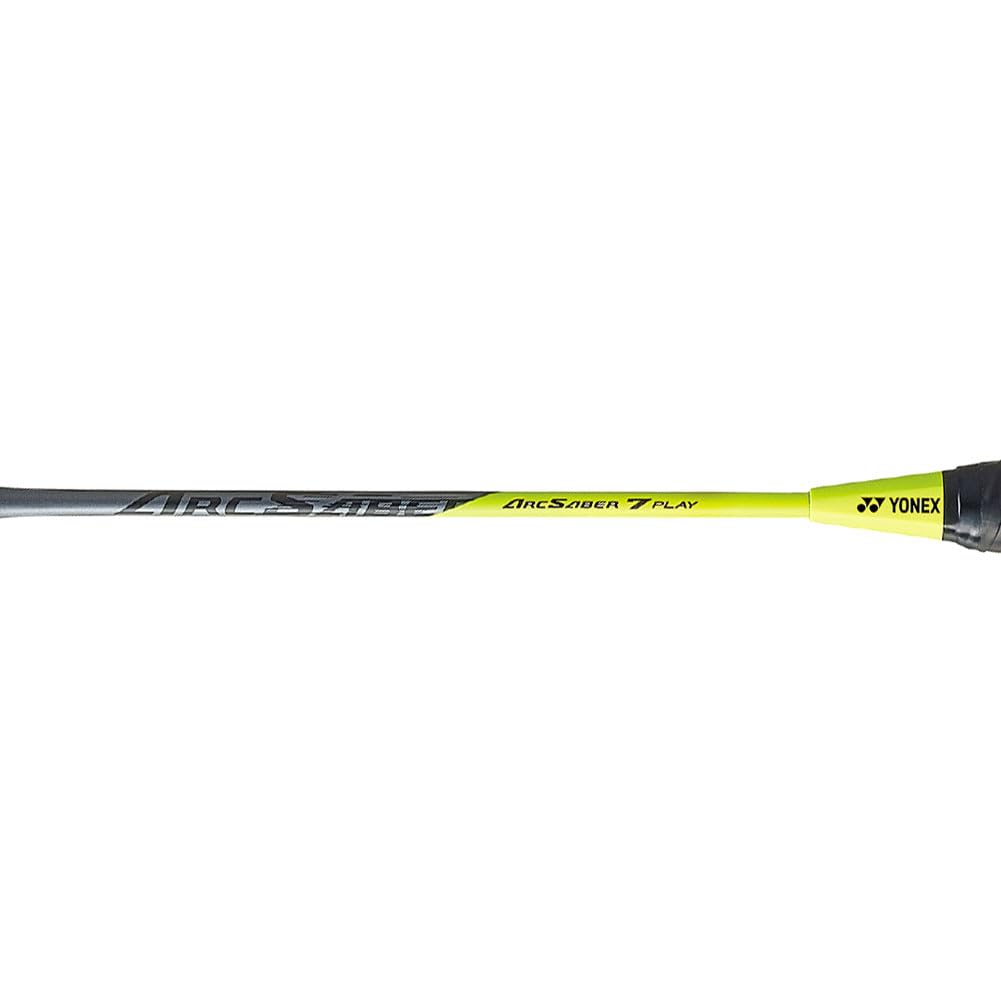 YONEX ArcSaber 7 Play in use during a smash demonstrating reliable power