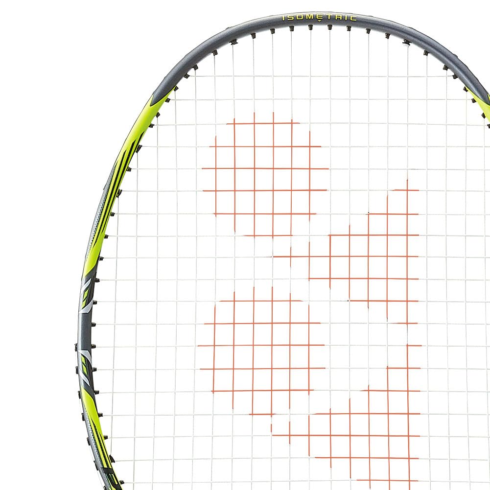 YONEX ArcSaber 7 Play beside its cover showing compact storage and portability