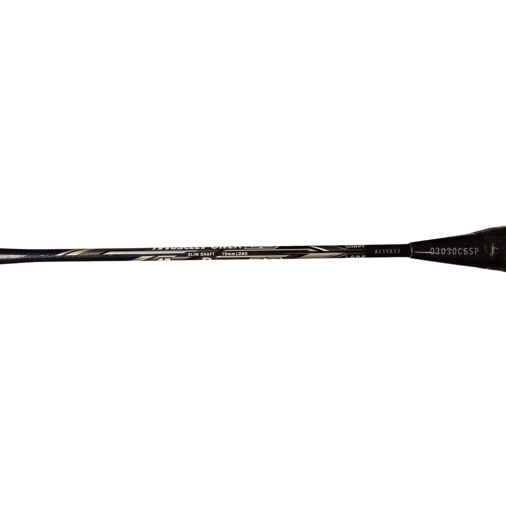 YONEX racket in use performing a smash demonstrating control and speed