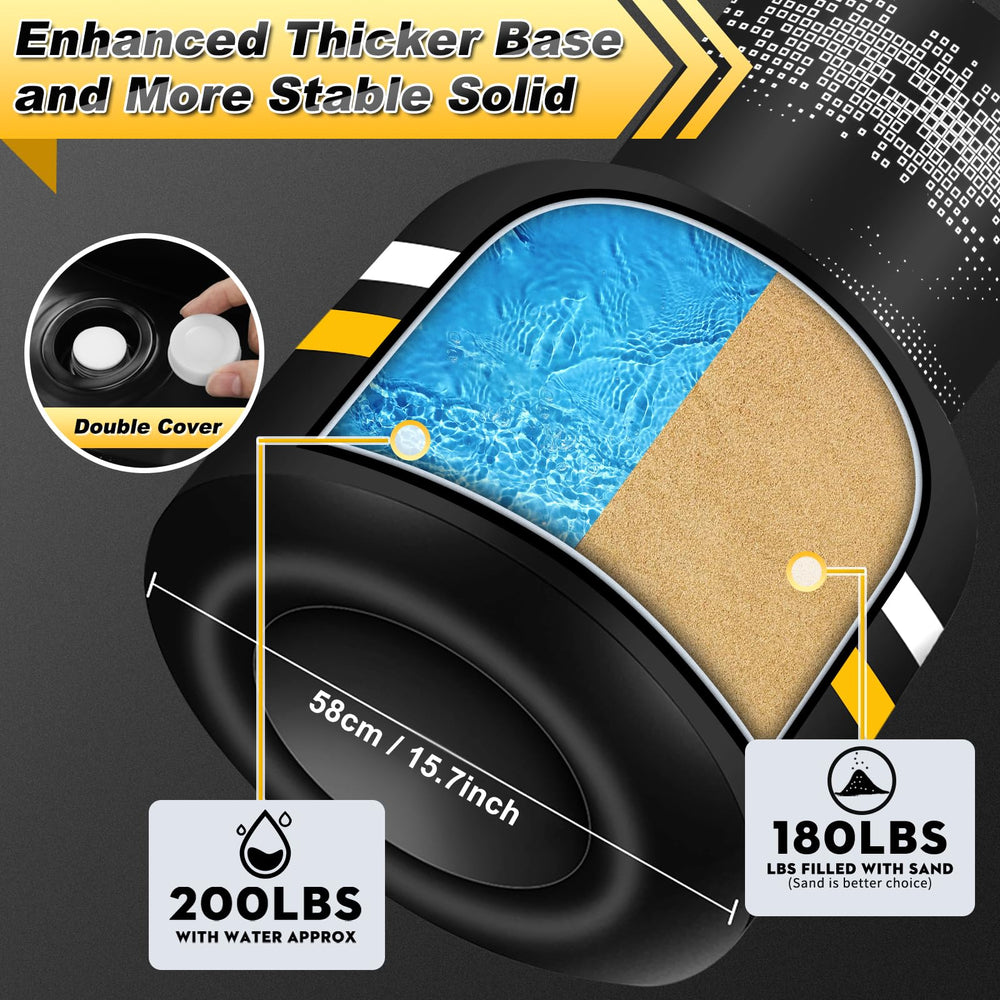 YORWHIN included 12 oz gloves laid beside bag highlighting hand protection during workouts