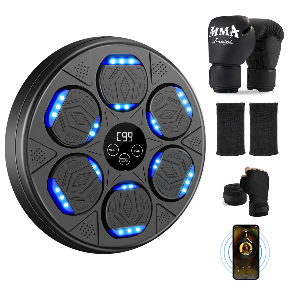 YORWHIN lifestyle home gym setup showing integrated boxing station boosting home workout appeal