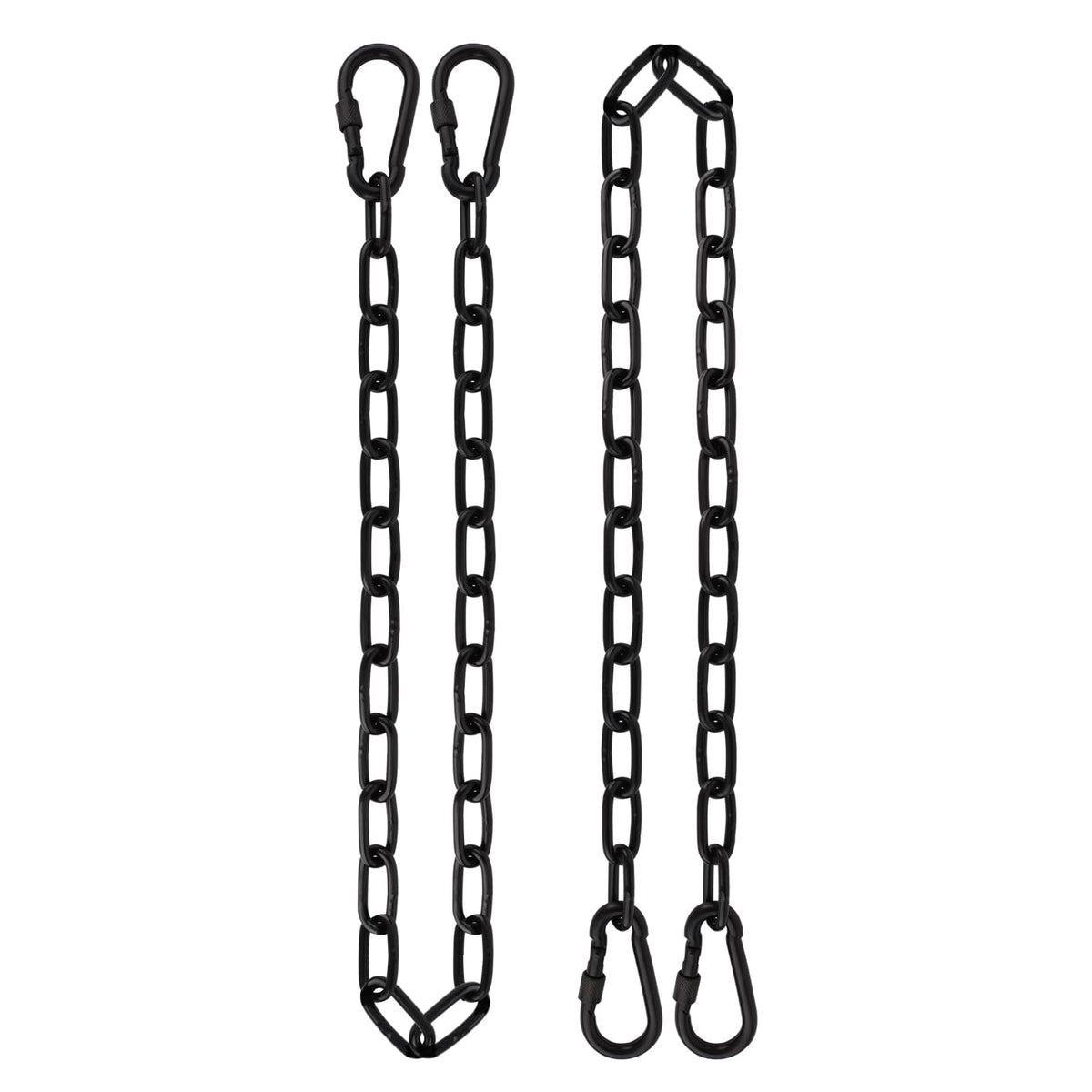 YOSE coiled 44-inch chain kit showing neat storage and durable finish