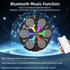 YOULEBITOYS close-up of LED lights and control panel for instant feedback and motivation