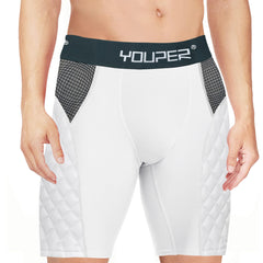 Youper close-up of quilted sponge pad detailing for abrasion protection