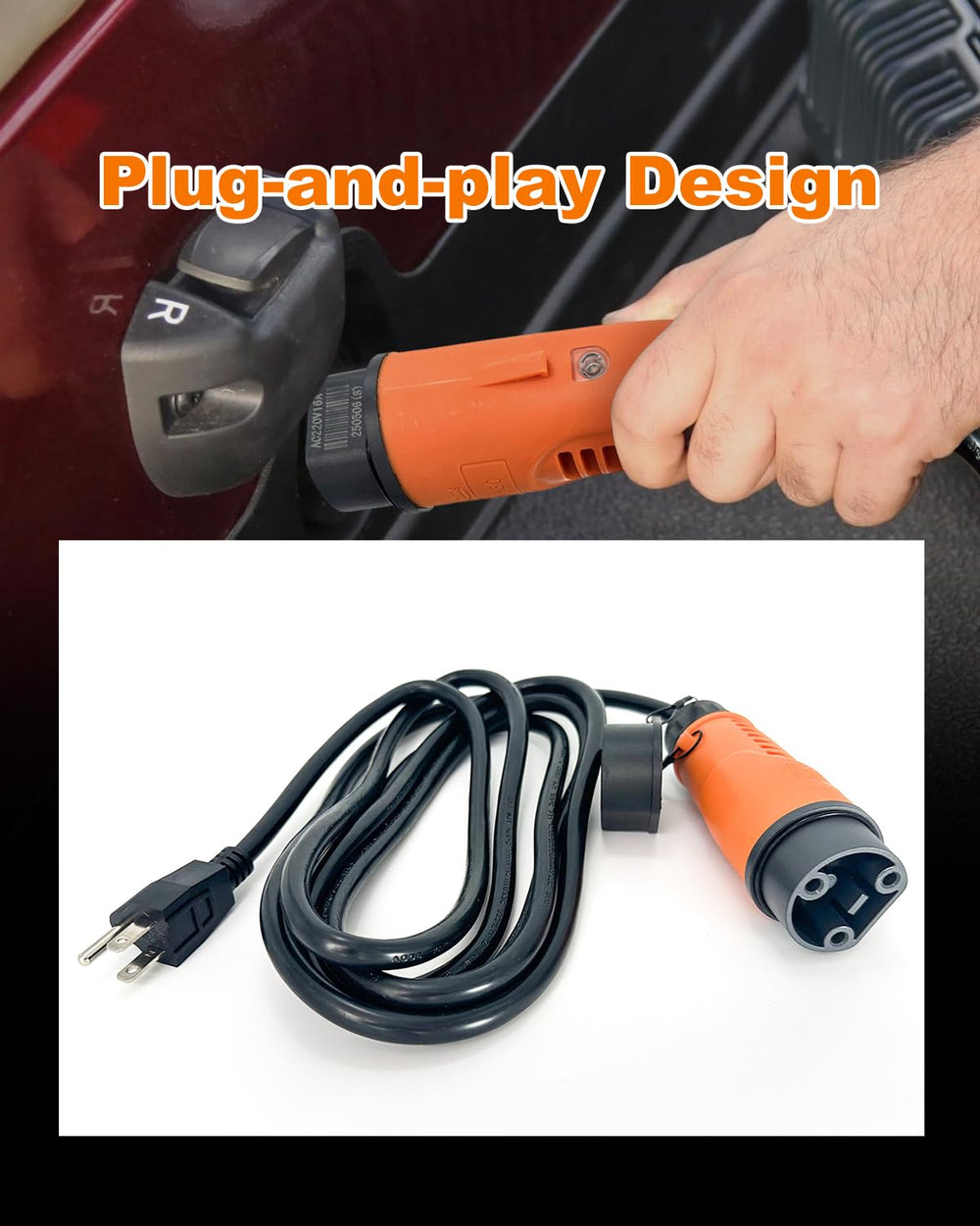 yourheey cable next to measuring tape showing 10ft reach for convenient placement benefit