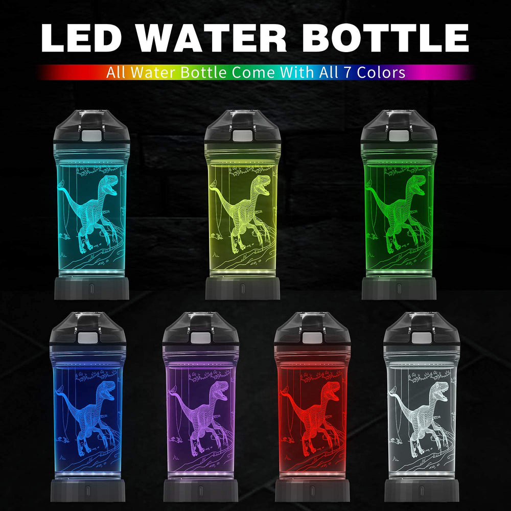 YuanDian 3D velociraptor pattern close-up showcasing vivid color-changing effect