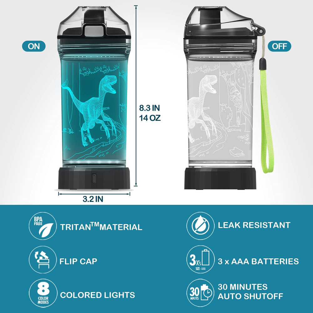 YuanDian night light glowing on bedside table providing soothing room illumination