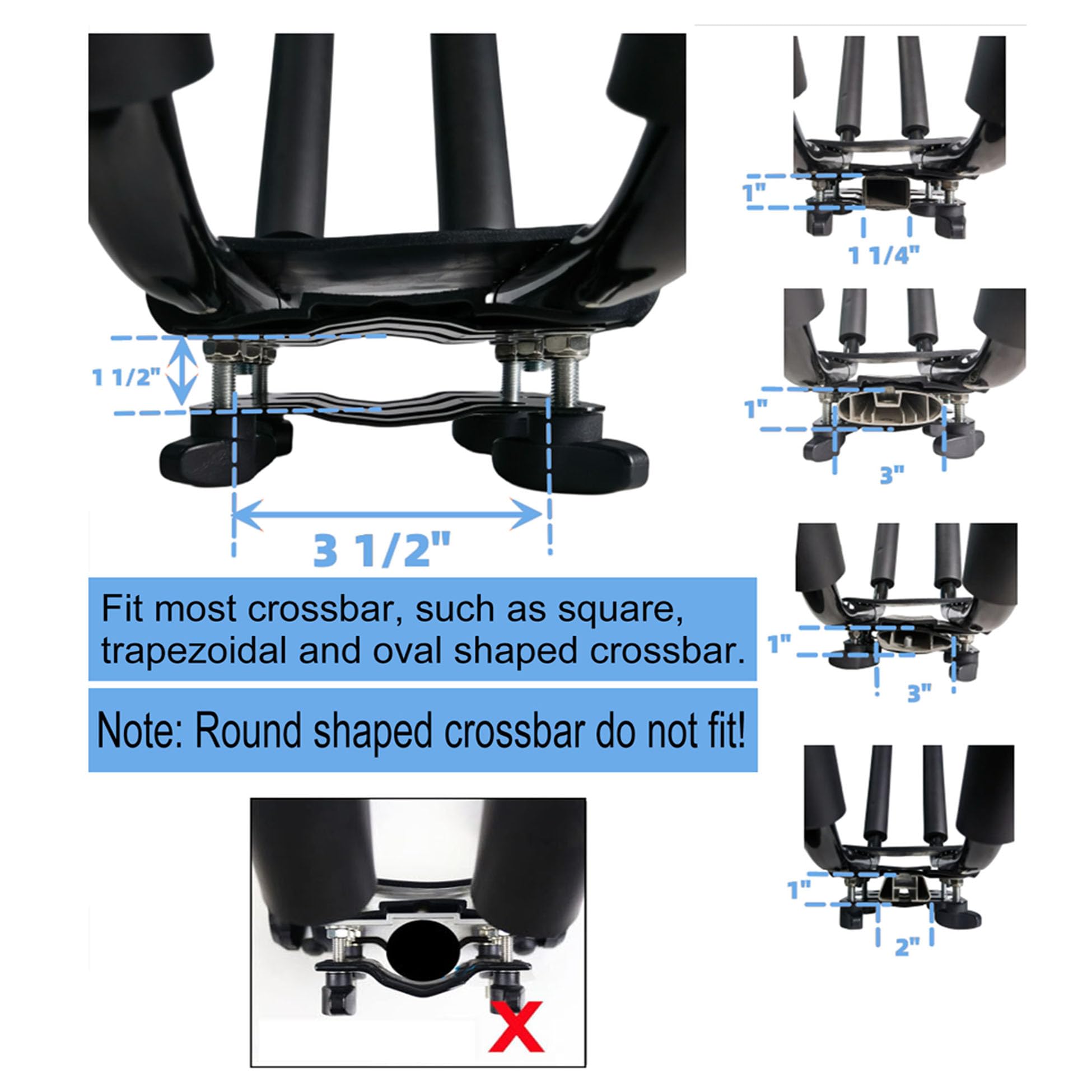 YUANSHI hardware and ratchet straps organized for quick installation benefit