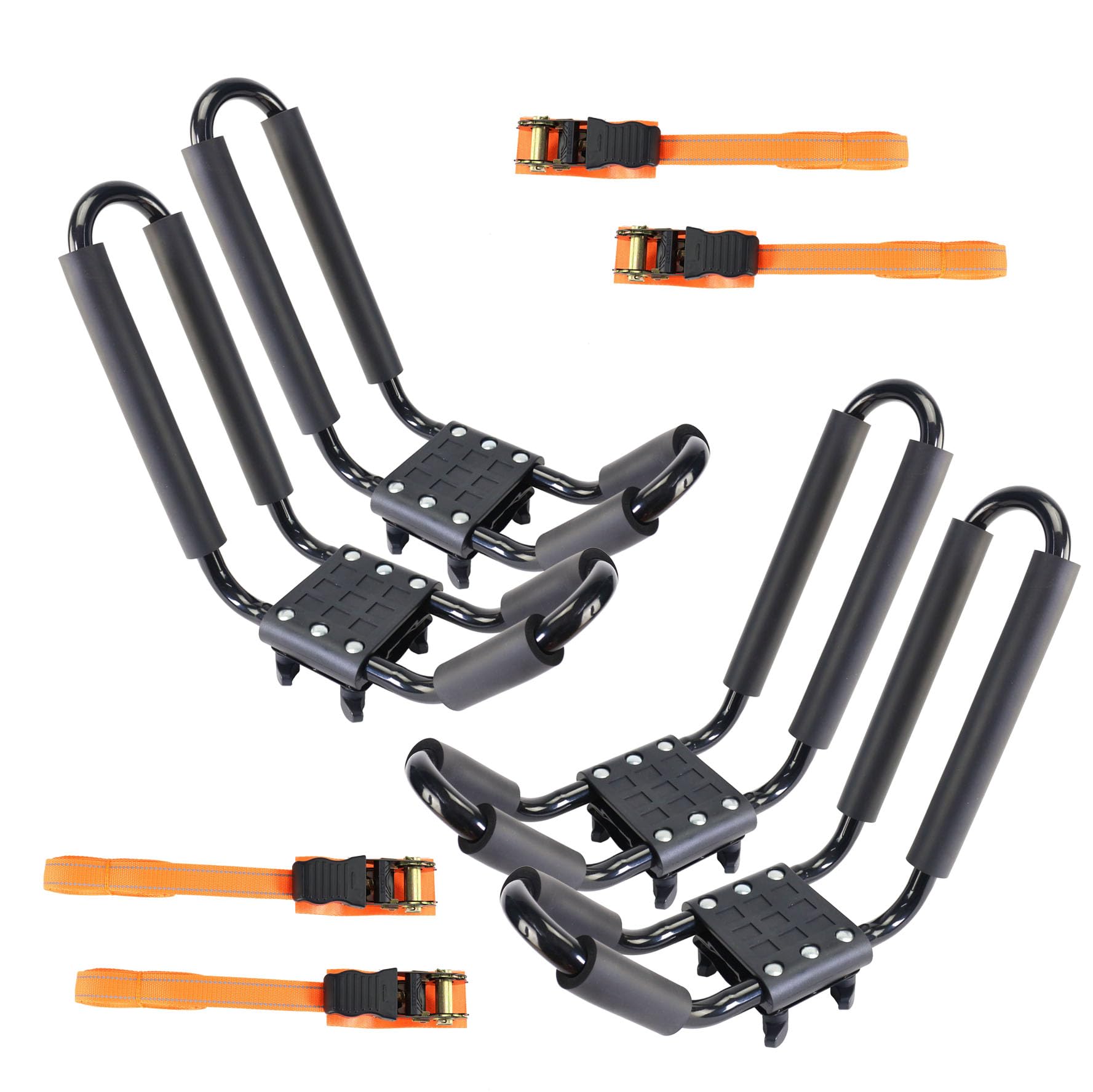 YUANSHI rack on SUV scale comparison illustrating compact footprint and capacity
