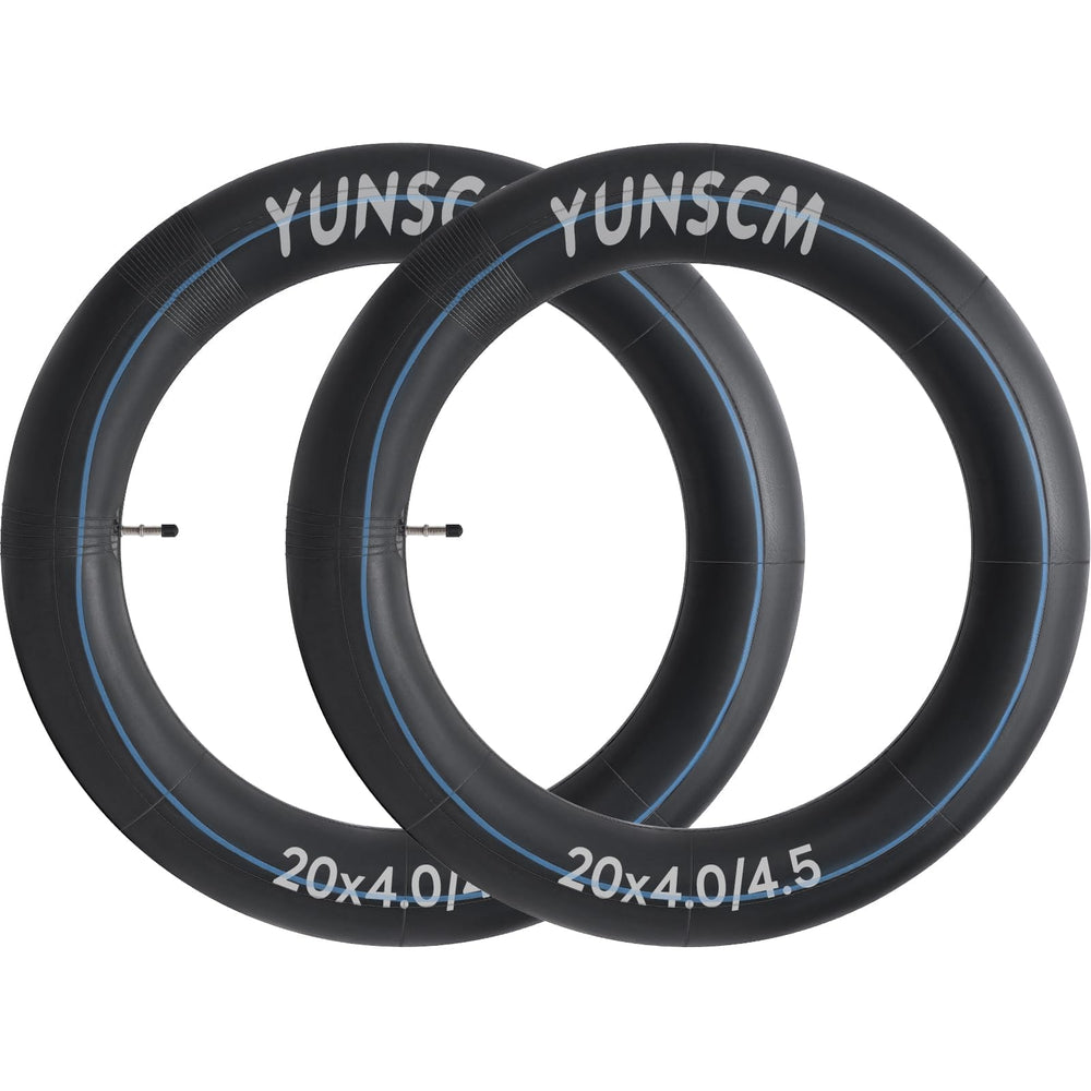 YunSCM inner tube installed inside a 20x4 fat tire for secure fit and stability