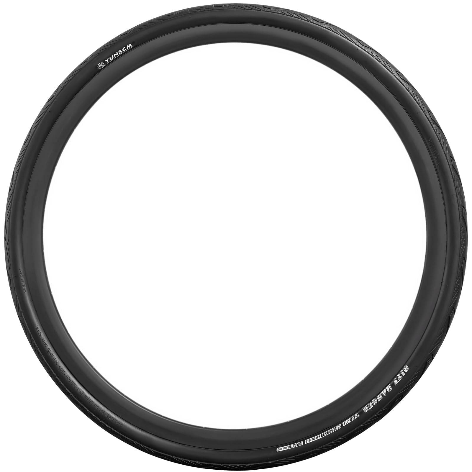 YunSCM mounted on a road bike front wheel illustrating ride-ready performance