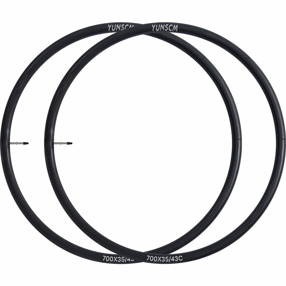 YunSCM tube next to ruler showing 48mm valve length and scale