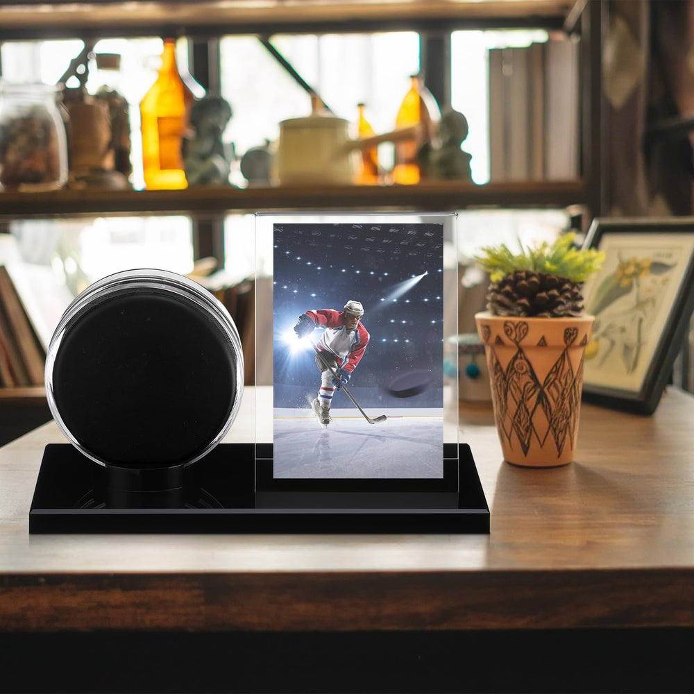 Yuntau scale comparison with regulation puck for accurate fit confirmation