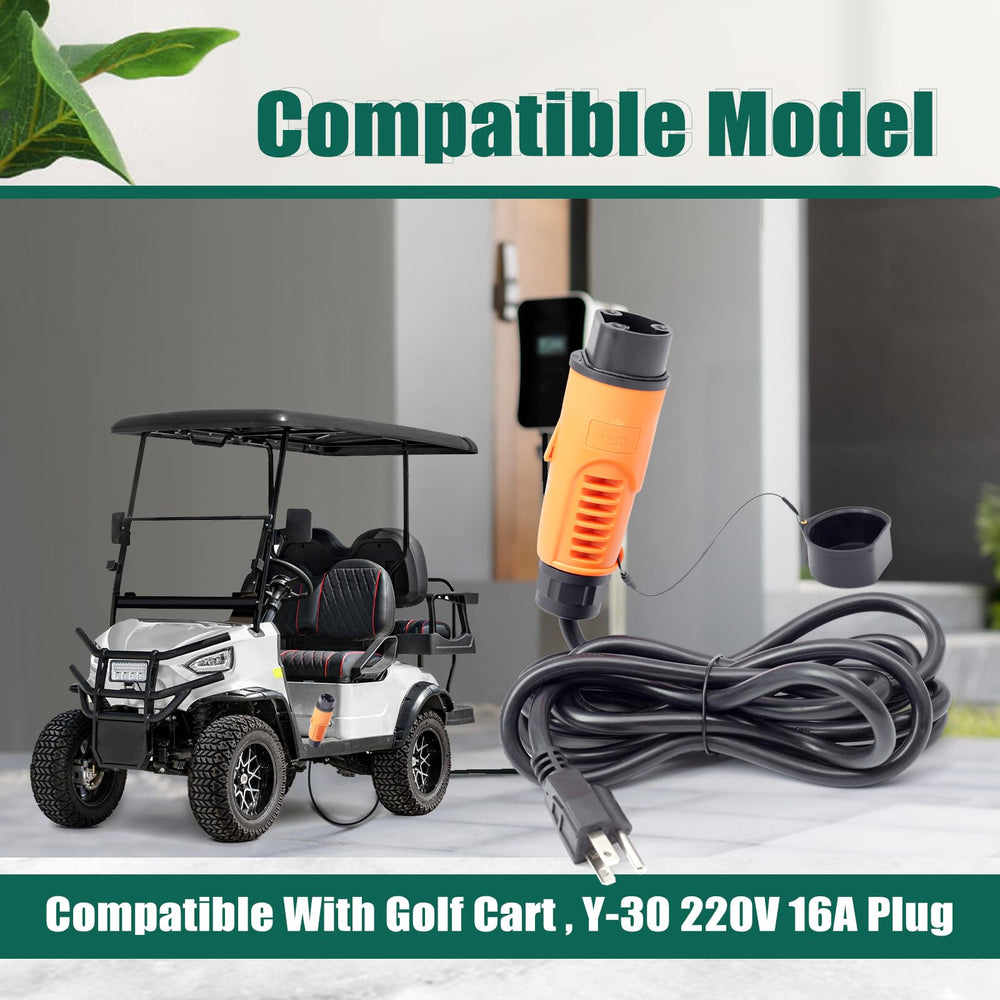 YUXIVCNE neatly coiled 10ft cable for compact storage and portability