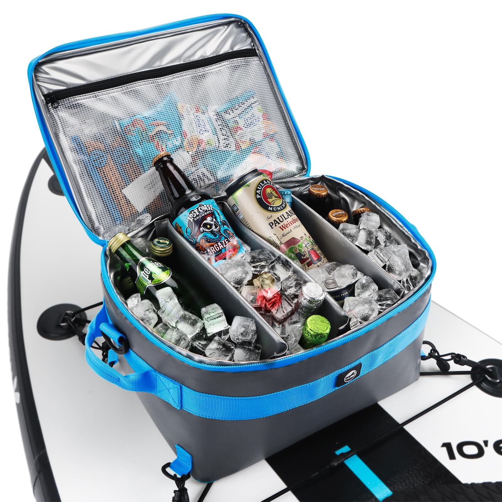 YVLEEN top-open view showing insulated interior and removable dividers