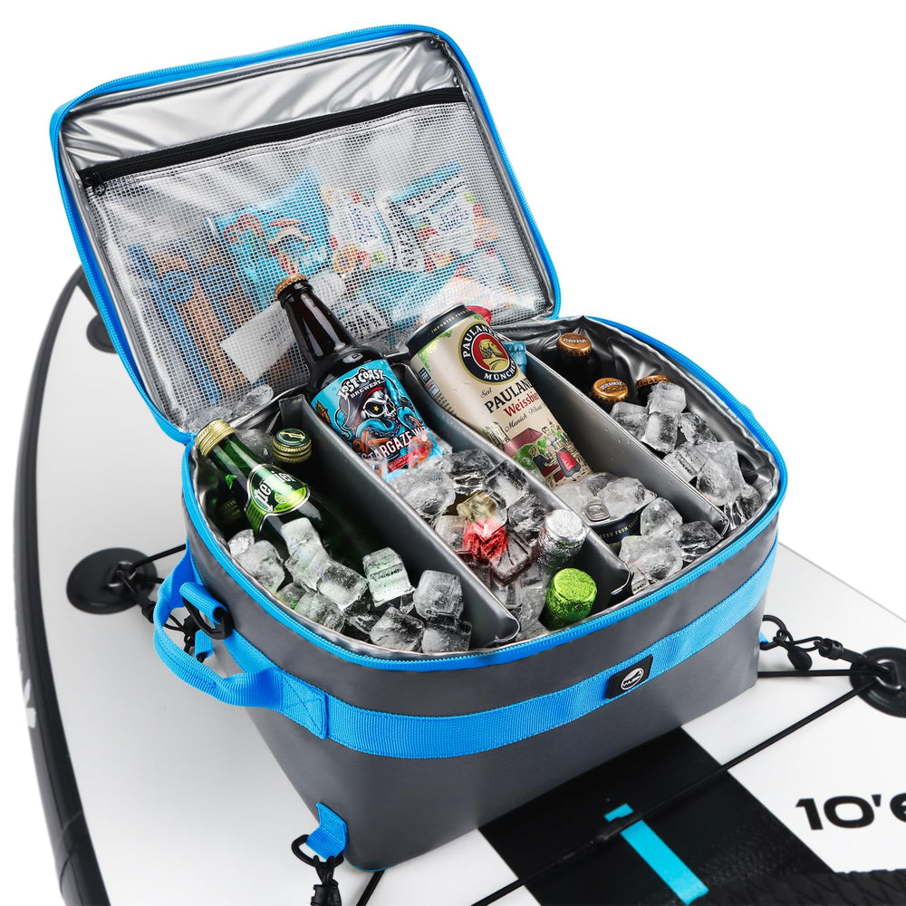 YVLEEN top-open view showing insulated interior and removable dividers