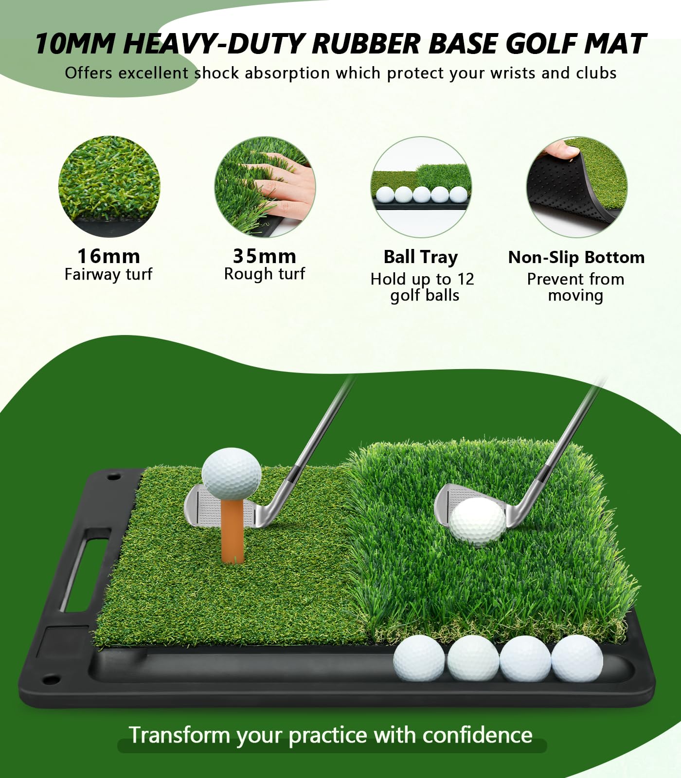 Ywitio net set up in backyard offering secure practice area and weather versatility