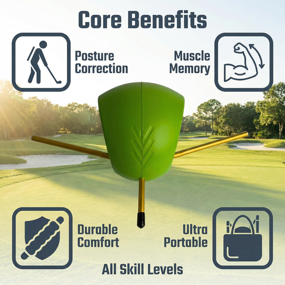 yxyzylzrx in use on driving range demonstrating improved contact benefit