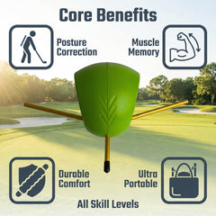 yxyzylzrx in use on driving range demonstrating improved contact benefit