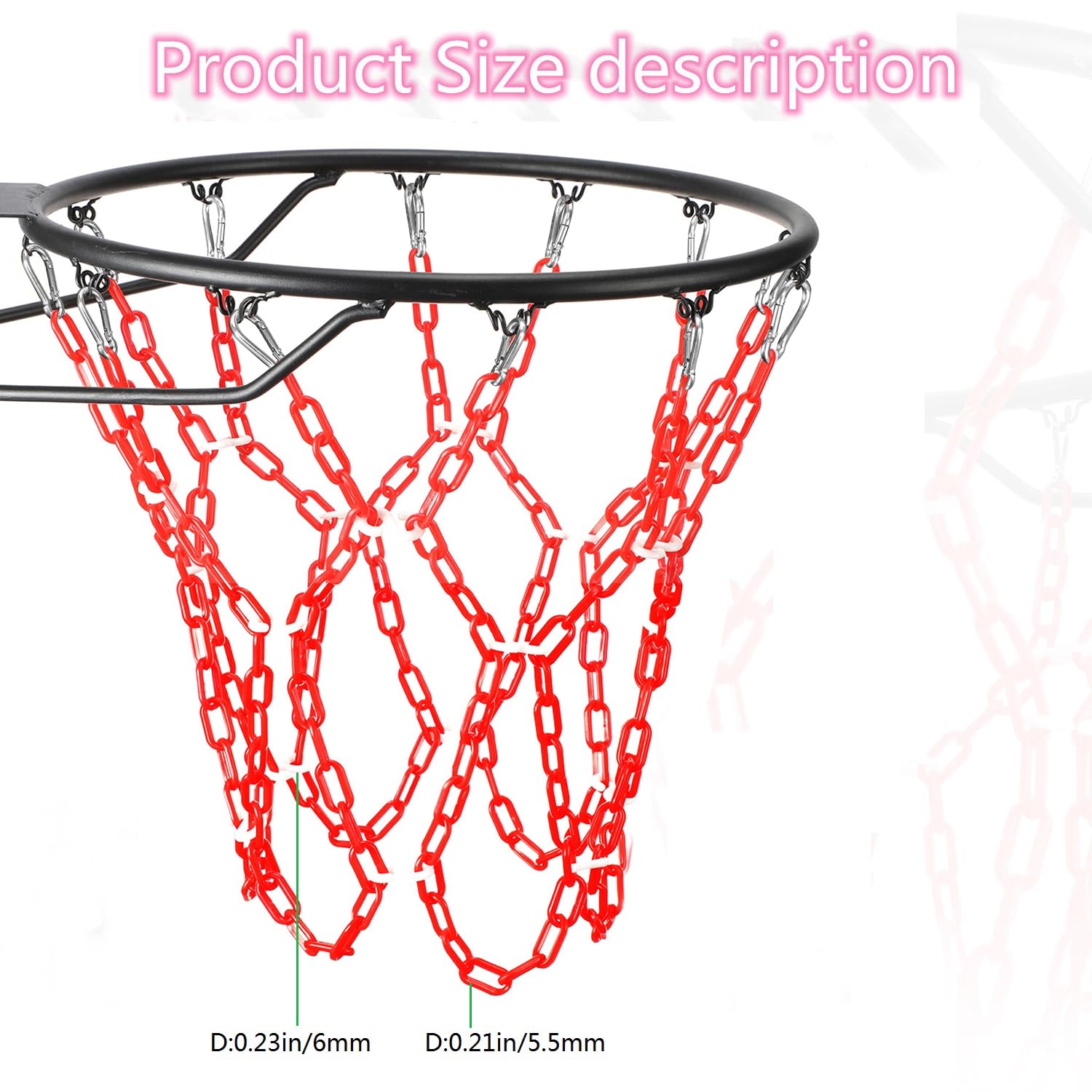 Yyiwhmy red net on driveway court adding style and low maintenance