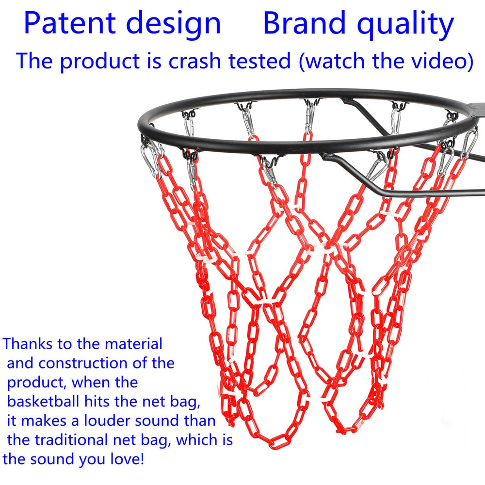 Yyiwhmy packaged net pre-attached to rim for quick installation