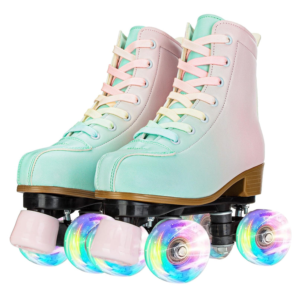 YYW gradient front view showcasing color blend and stable silhouette for stylish rides