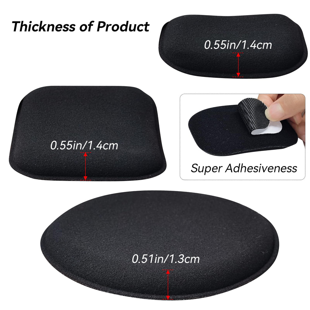 Yzpacc adhesive hook-and-loop discs detail showing strong 3M-style bond for secure placement