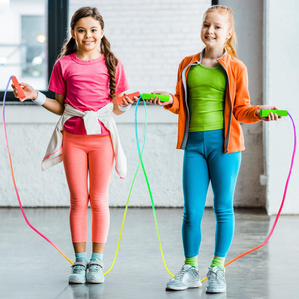 ZATAYE classroom setup with ropes ready for group PE activities