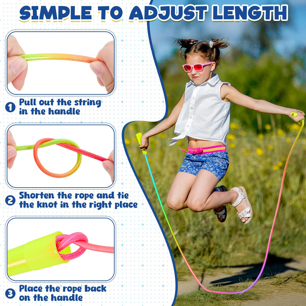 ZATAYE rope in use with kids jumping outdoors demonstrating active play