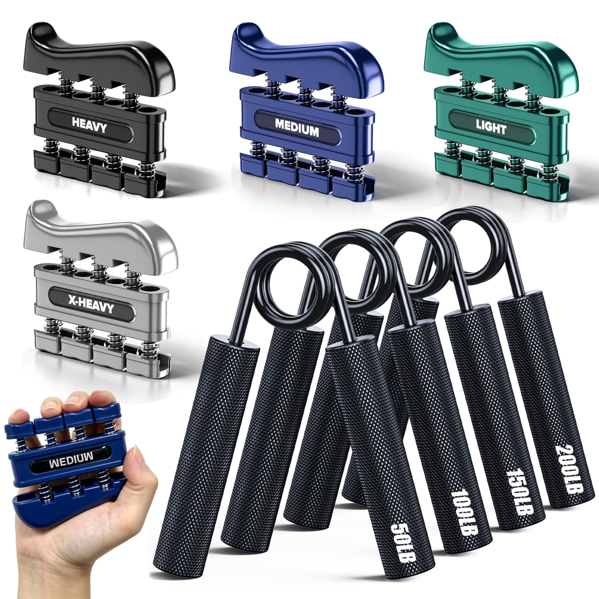 ZEAGUS kit front packaging showing all eight pieces for convenient training
