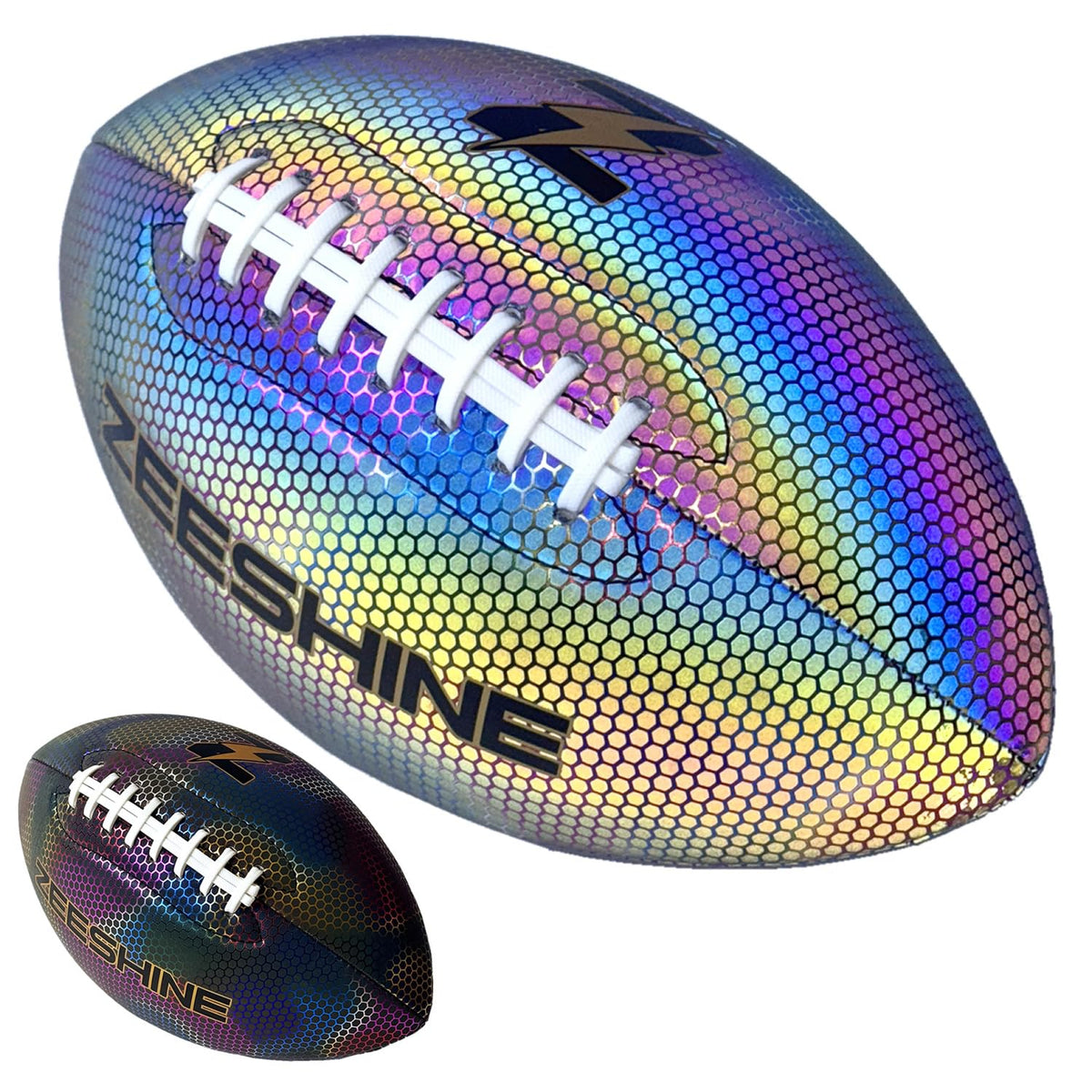 ZEESHINE front view showing holographic surface and brand visibility benefit