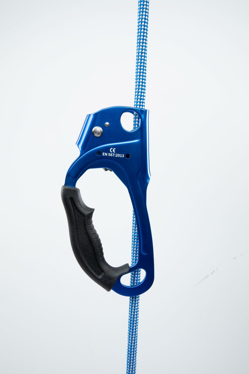 Zeluga beside ruler showing compact size for lightweight portability