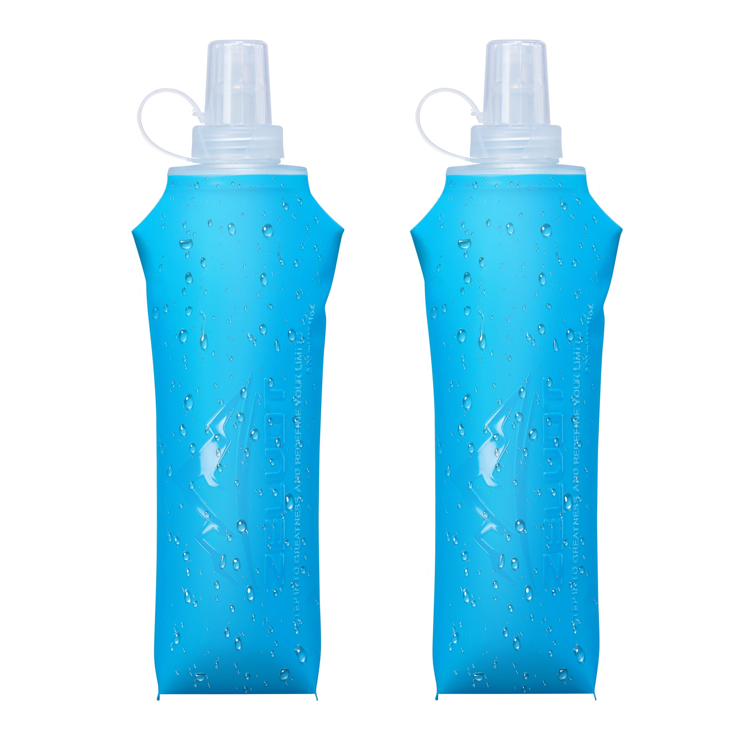 Zelvot 2-pack front view showing bottles and packaging, clear lightweight benefit