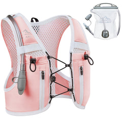 Zelvot front view of vest showing pockets and slim profile for balanced carry