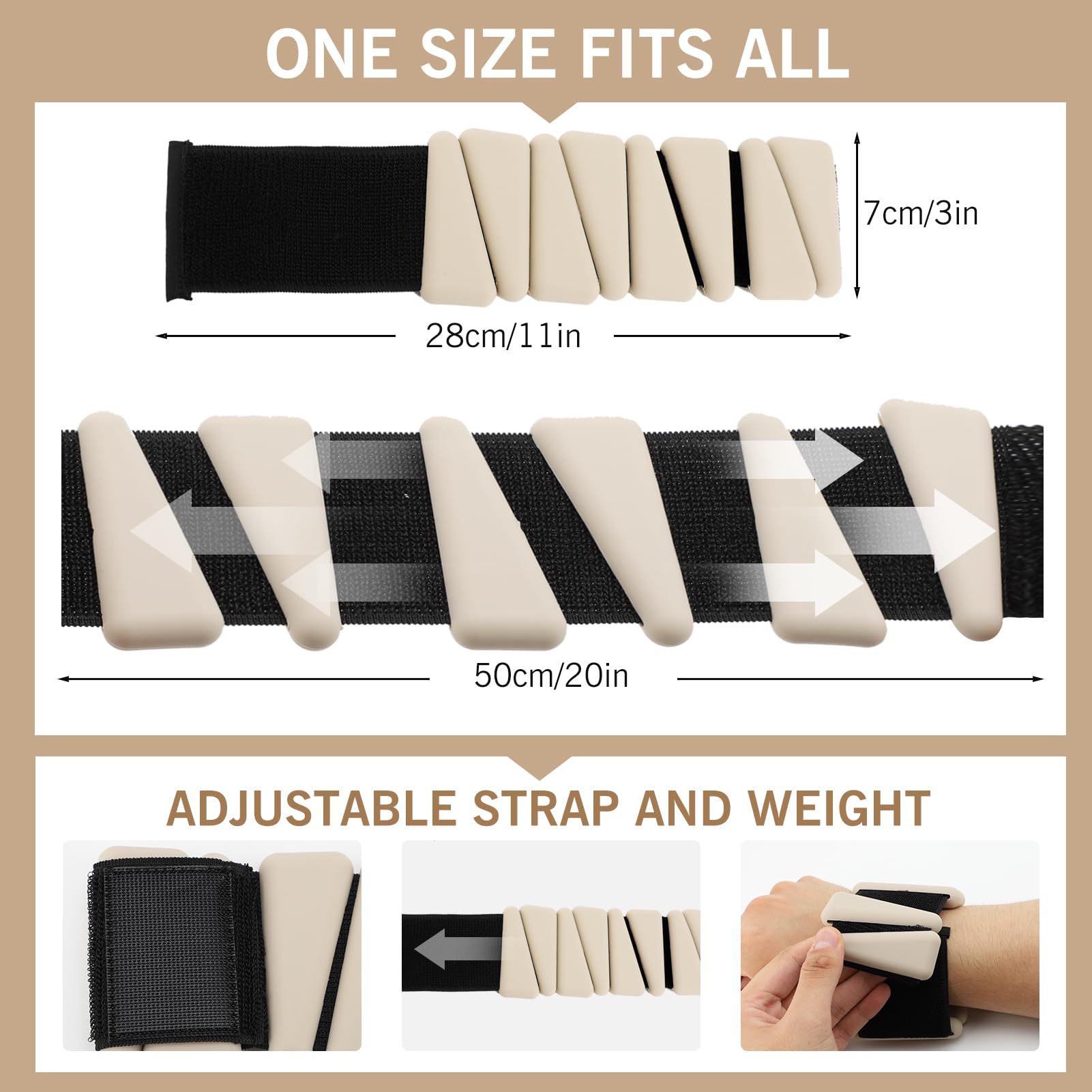 ZEMBSOYA adjustable strap and Velcro detail ensuring secure fit during activity