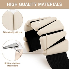 ZEMBSOYA wrist weight worn during run demonstrating added resistance benefit