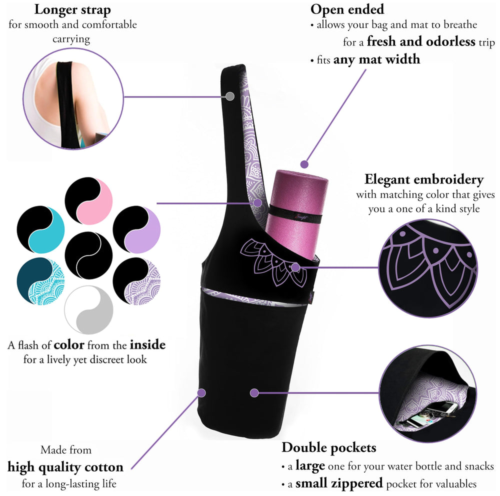 Zenifit side pocket holding a water bottle for separated hydration storage
