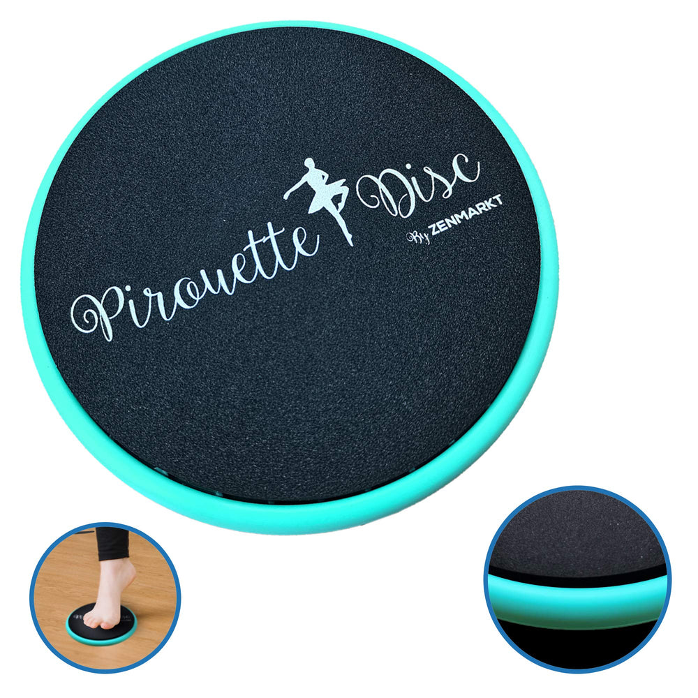 Zenmarkt pirouette disc packed in bag for travel-ready practice convenience