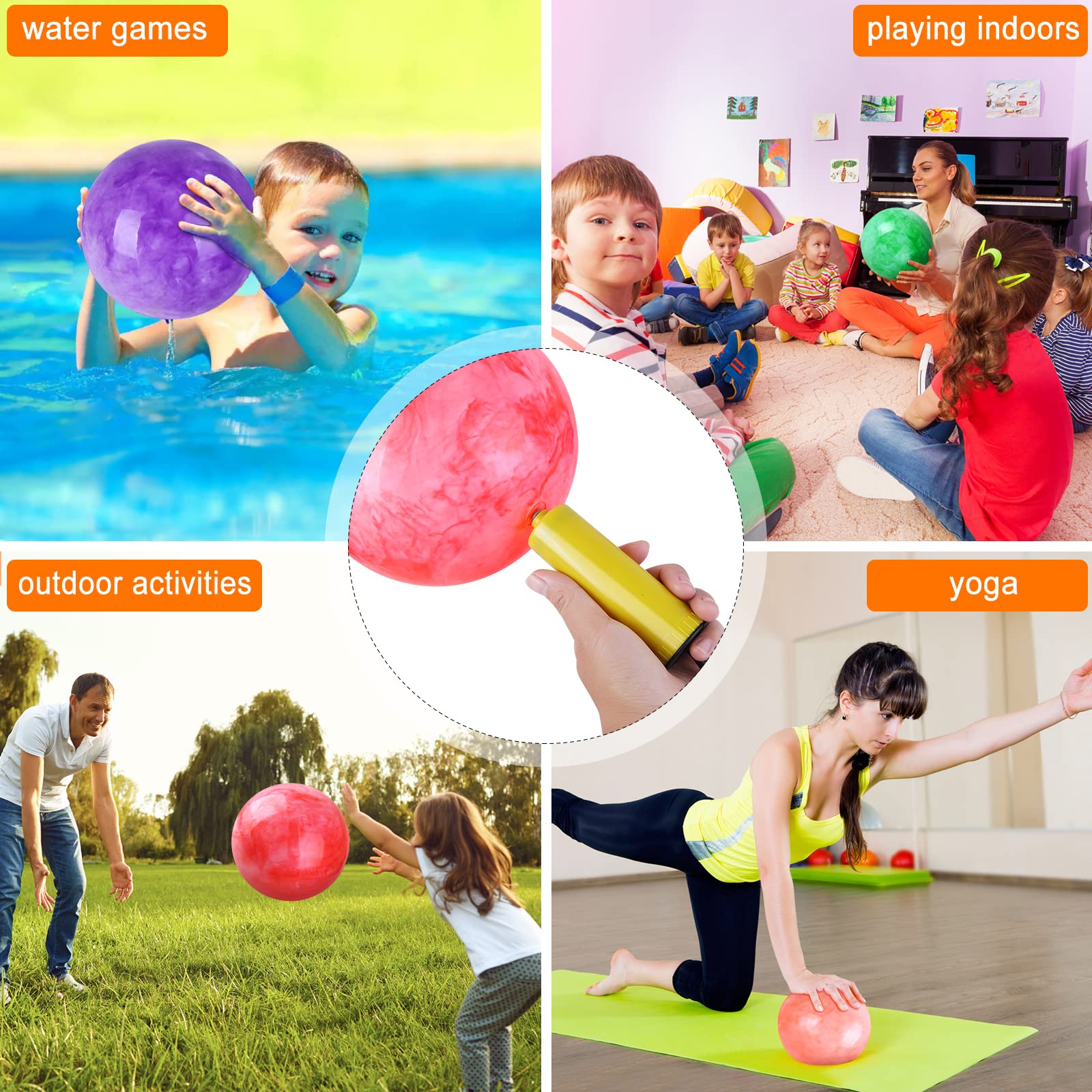 ZHANGBY children playing with balls at a party showing durable fun and group use